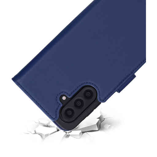 Mobiparts Leather Wallet Case Samsung Galaxy A17 Blue