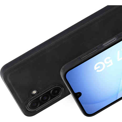 Mobiparts Classic  Backcover Samsung Galaxy A17 Graphite Black (MagSafe Compatible)