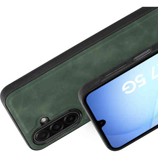 Mobiparts Classic  Backcover Samsung Galaxy A17 Emerald Green (MagSafe Compatible)