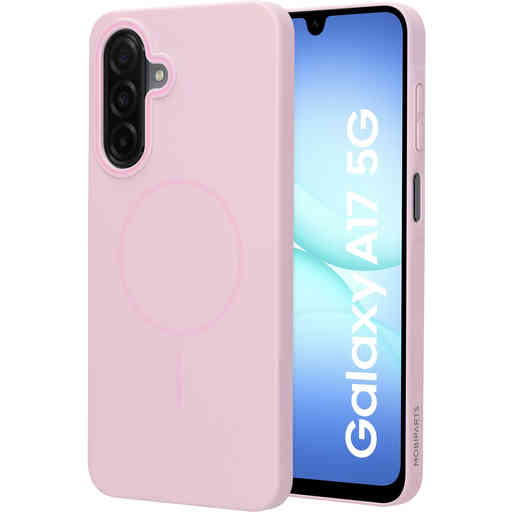Mobiparts Slim Line Case Samsung Galaxy A17 (MagSafe Compatible) Blush Pink