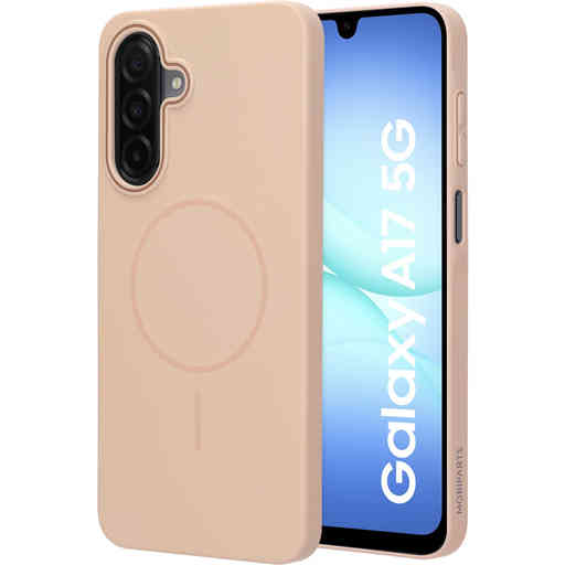 Mobiparts Slim Line Case Samsung Galaxy A17 (MagSafe Compatible) Dune Sand