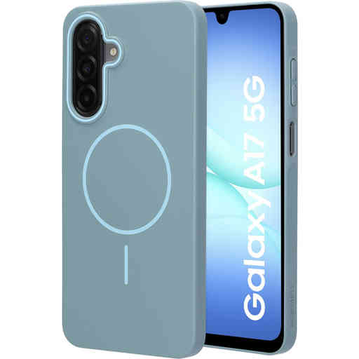 Mobiparts Slim Line Case Samsung Galaxy A17 (MagSafe Compatible) Sage Green