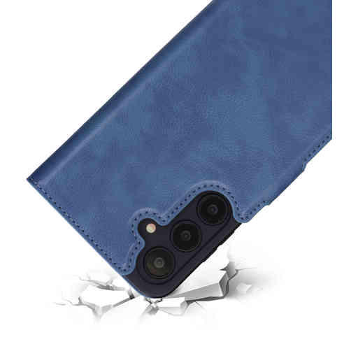Mobiparts Classic Wallet Case Samsung Galaxy S25 FE Steel Blue