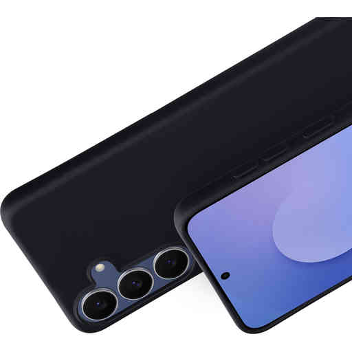 Mobiparts Silicone Cover Samsung Galaxy S25 FE Black