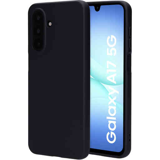 Mobiparts Silicone Cover Samsung Galaxy A17 Black