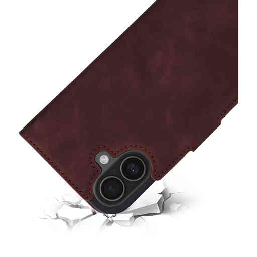 Mobiparts Classic Wallet Case Apple iPhone 17 Velvet Red (MagSafe Compatible) V2