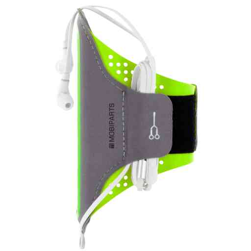 Mobiparts Comfort Fit Sport Armband Size L Neon Green