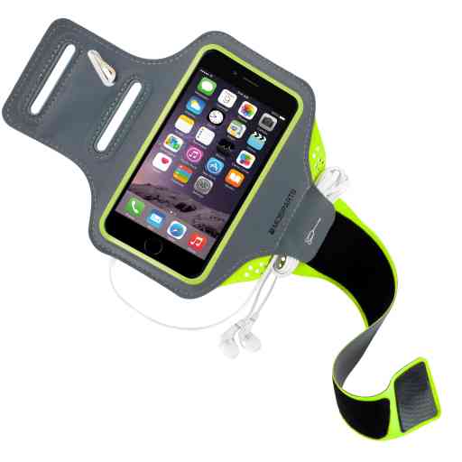 Mobiparts Comfort Fit Sport Armband Size L Neon Green
