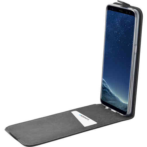 Mobiparts Premium Flip TPU Case Samsung Galaxy S8 Black