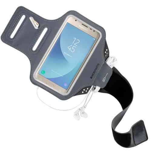 Mobiparts Comfort Fit Sport Armband Samsung Galaxy J3 (2017) Black