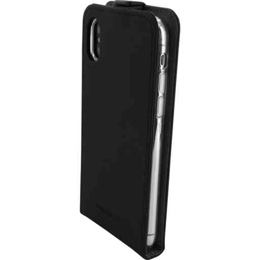 Mobiparts Premium Flip TPU Case Apple iPhone X/XS Black