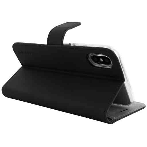 Mobiparts Premium Wallet TPU Case Apple iPhone X/XS Black