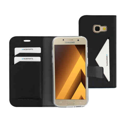 Mobiparts Classic Wallet Case Samsung Galaxy A3 (2017) Black
