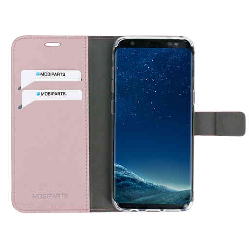 Mobiparts Saffiano Wallet Case Samsung Galaxy S8 Pink