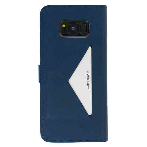Mobiparts Classic Wallet Case Samsung Galaxy S8 Plus Blue