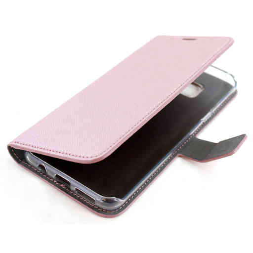 Mobiparts Saffiano Wallet Case Samsung Galaxy S8 Plus Pink