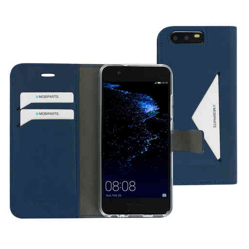 Mobiparts Classic Wallet Case Huawei P10 Blue
