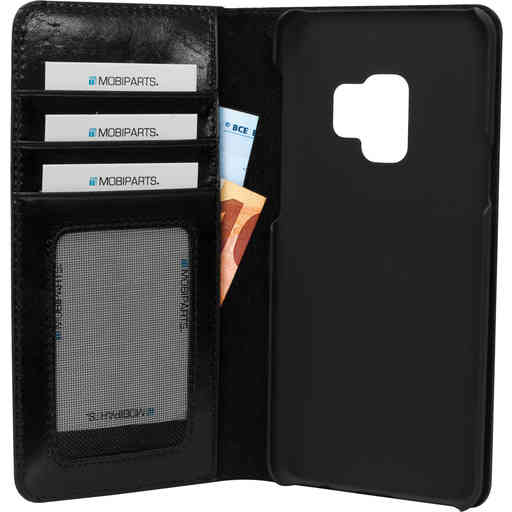 Mobiparts Excellent Wallet Case Samsung Galaxy S9 Jade Black