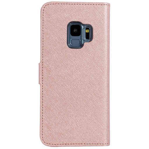 Mobiparts Saffiano Wallet Case Samsung Galaxy S9 Pink