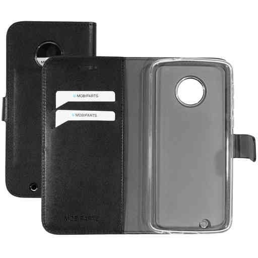 Mobiparts Classic Wallet Case Motorola Moto G6 Black