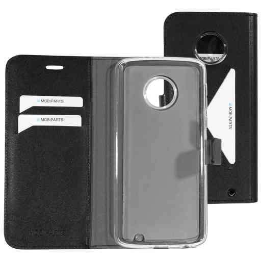 Mobiparts Classic Wallet Case Motorola Moto G6 Plus Black