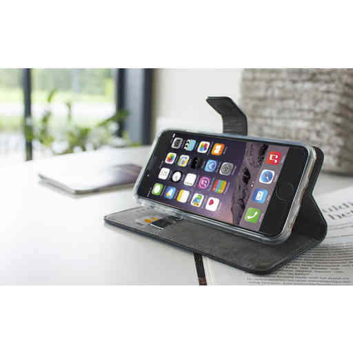 Mobiparts Premium Wallet TPU Case Samsung Galaxy A6 (2018) Black 