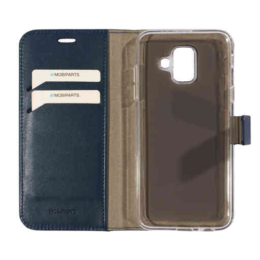 Mobiparts Classic Wallet Case Samsung Galaxy A6 (2018) Blue