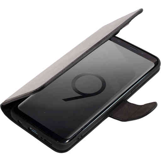 Mobiparts Excellent Wallet Case 2.0 Samsung Galaxy S9 Jade Black