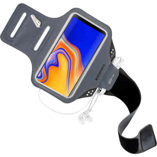 Mobiparts Comfort Fit Sport Armband Samsung Galaxy J4 Plus (2018) Black