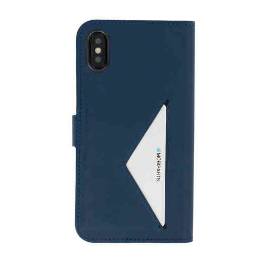 Mobiparts Classic Wallet Case Apple iPhone X/XS Blue