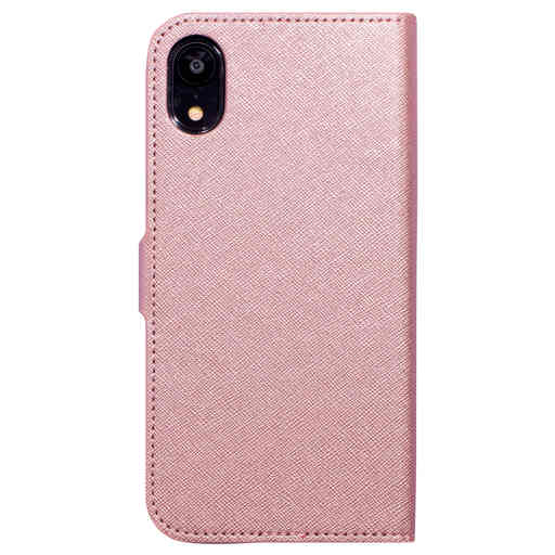 Mobiparts Saffiano Wallet Case Apple iPhone XR Pink