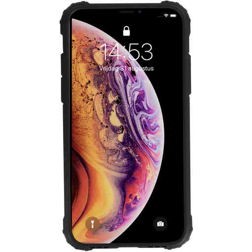 Mobiparts Rugged Shield Case Apple iPhone X/XS Black (Bulk)