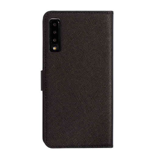 Mobiparts Saffiano Wallet Case Samsung Galaxy A7 (2018) Black
