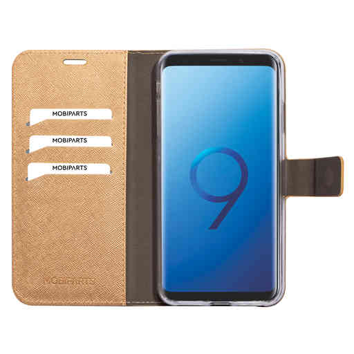 Mobiparts Saffiano Wallet Case Apple iPhone XS Max Copper