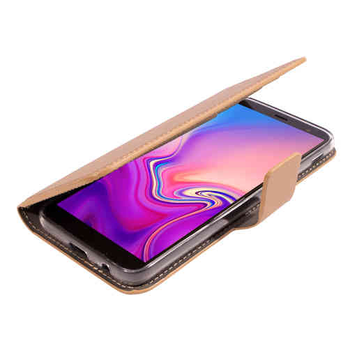 Mobiparts Saffiano Wallet Case Samsung Galaxy J6 (2018) Copper