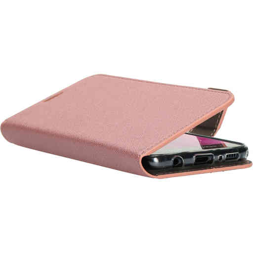 Mobiparts Saffiano Wallet Case Samsung Galaxy S10e Pink