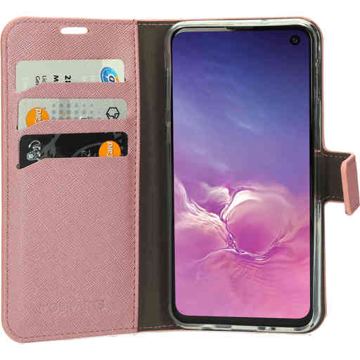 Mobiparts Saffiano Wallet Case Samsung Galaxy S10e Pink
