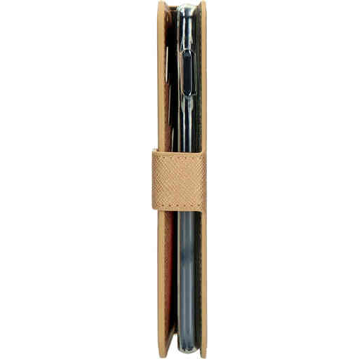 Mobiparts Saffiano Wallet Case Samsung Galaxy S10e  Copper