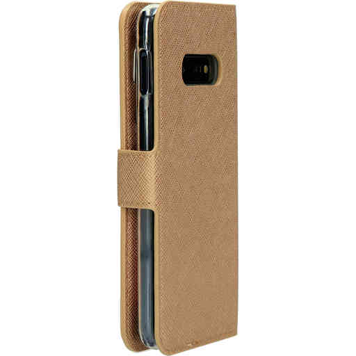 Mobiparts Saffiano Wallet Case Samsung Galaxy S10e  Copper