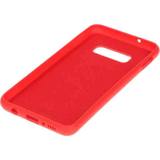 Mobiparts Silicone Cover Samsung Galaxy S10e Scarlet Red