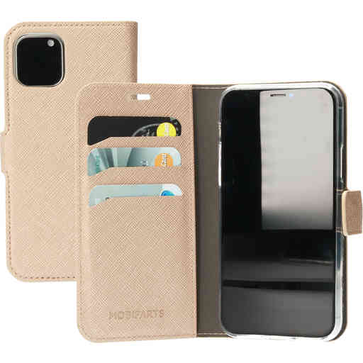 Mobiparts Saffiano Wallet Case Apple iPhone 11 Pro Copper