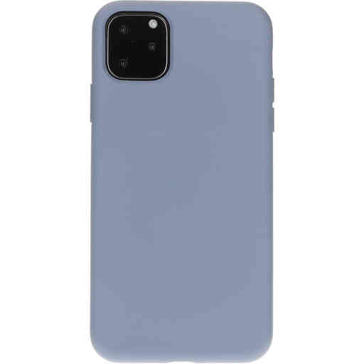 Mobiparts Silicone Cover Apple iPhone 11 Pro Royal Grey