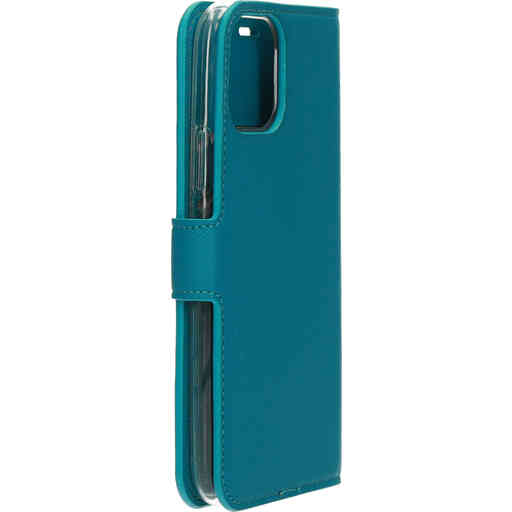 Mobiparts Saffiano Wallet Case Apple iPhone 11 Pro Turquoise