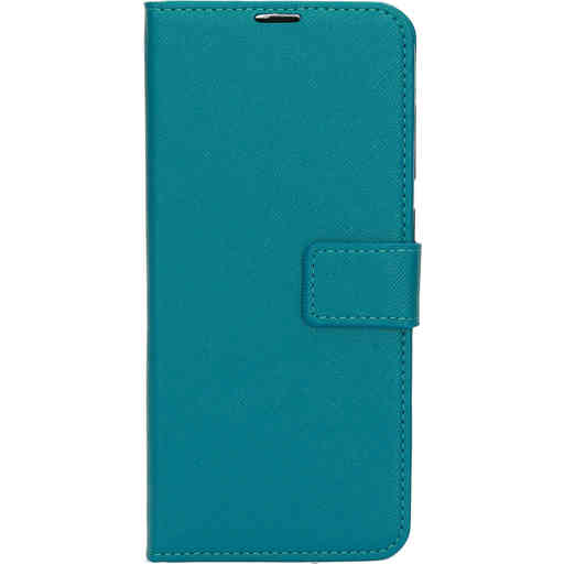 Mobiparts Saffiano Wallet Case Samsung Galaxy A70 Turquoise